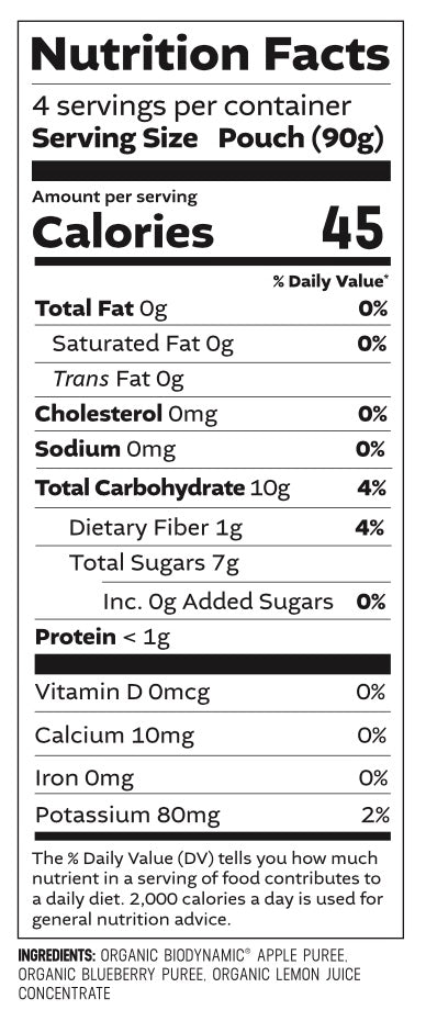 Regeneratively Farmed® Apple + Blueberry Sauce