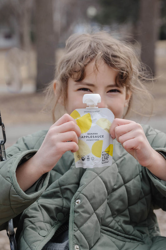 organic applesauce pouch for kids