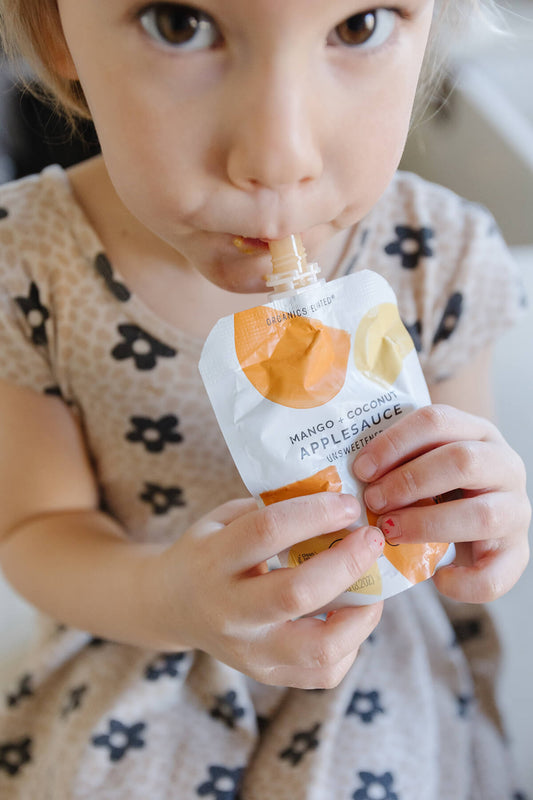 mango coconut applesauce blend