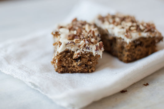 Apple & pear spice cake