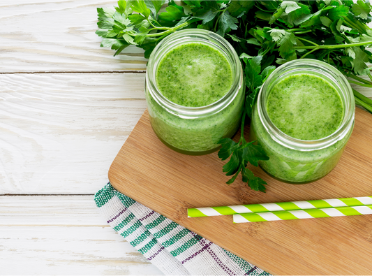 Peachie Green Breakfast Smoothie
