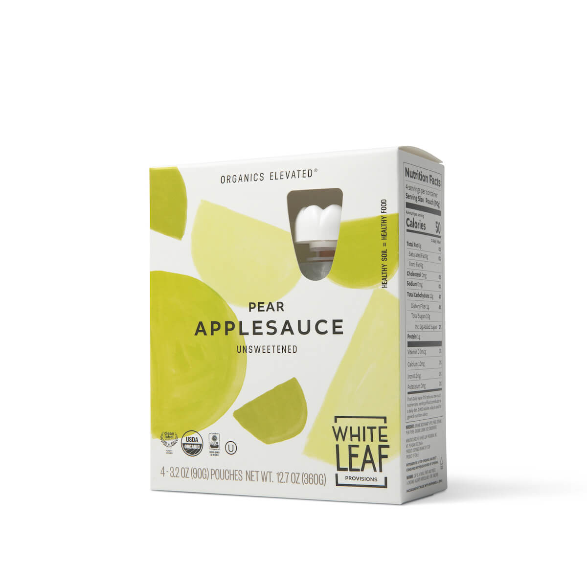 Organic Regeneratively Farmed® Apple + Pear Sauce - White Leaf Provisions