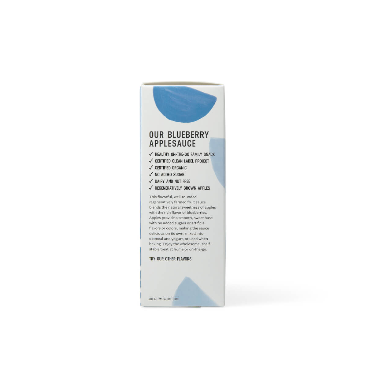 WLP Blueberry Applesauce package