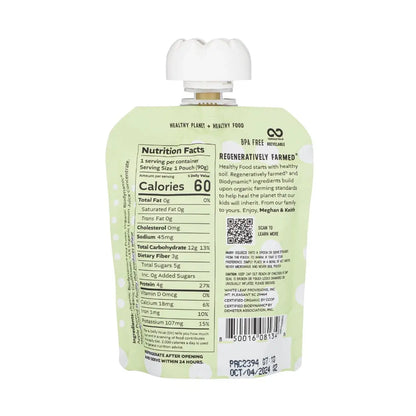 Organic Regeneratively Farmed Pea + Apple + Cauliflower Puree | White Leaf Provisions