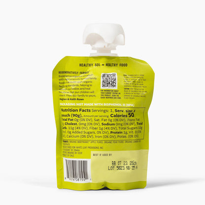 Pear Applesauce Nutrition Information