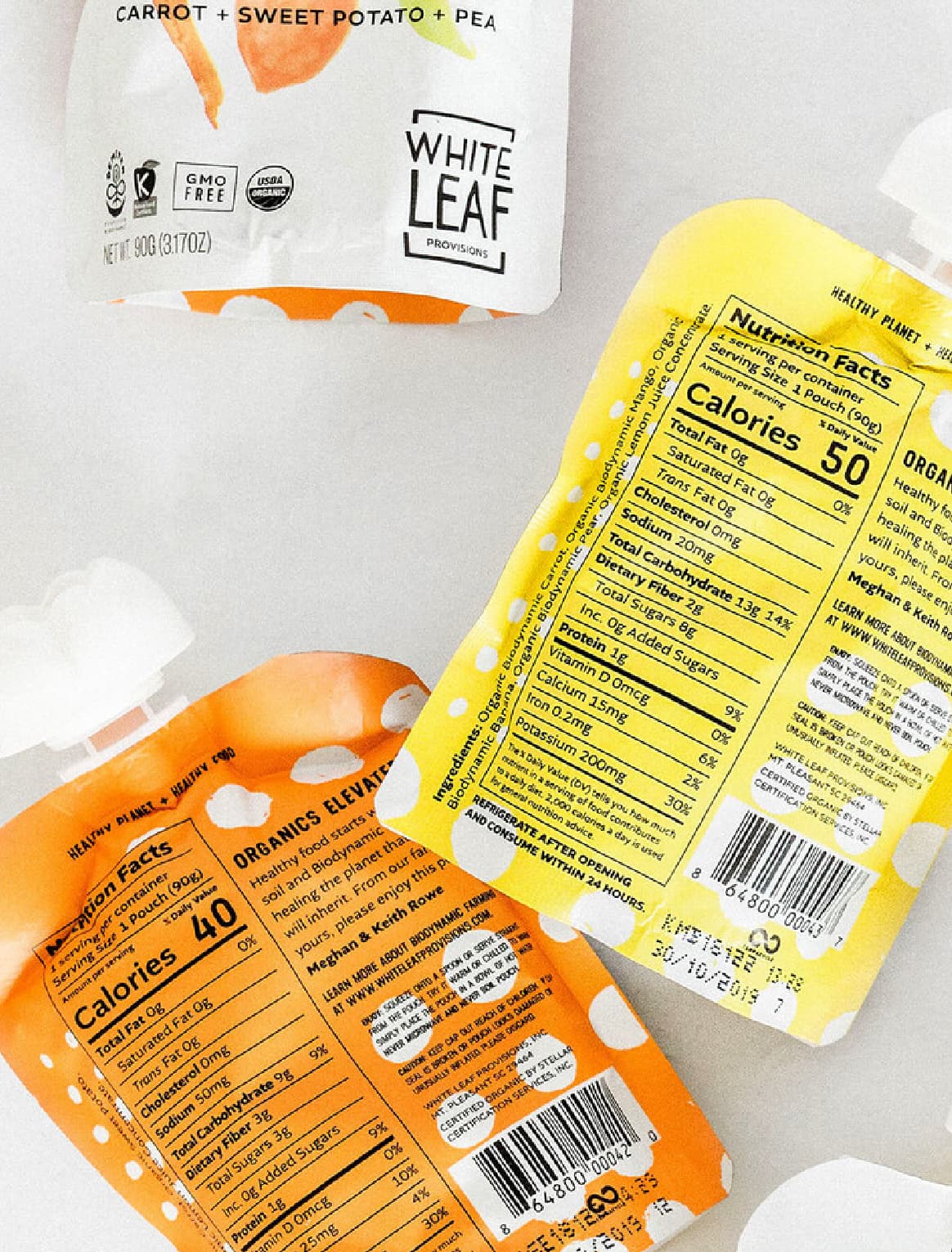 biodynamic baby food pouches